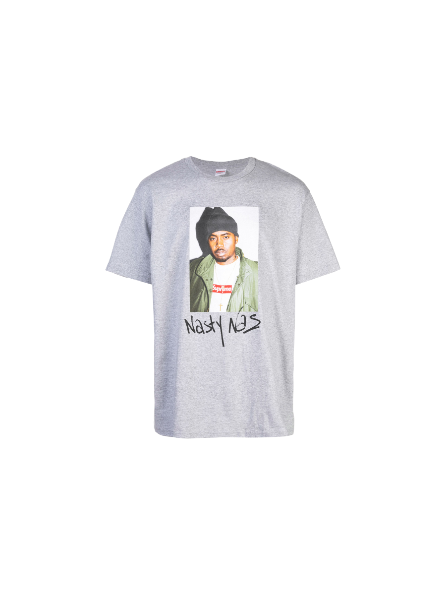 Supreme Nas T-shirt Grey