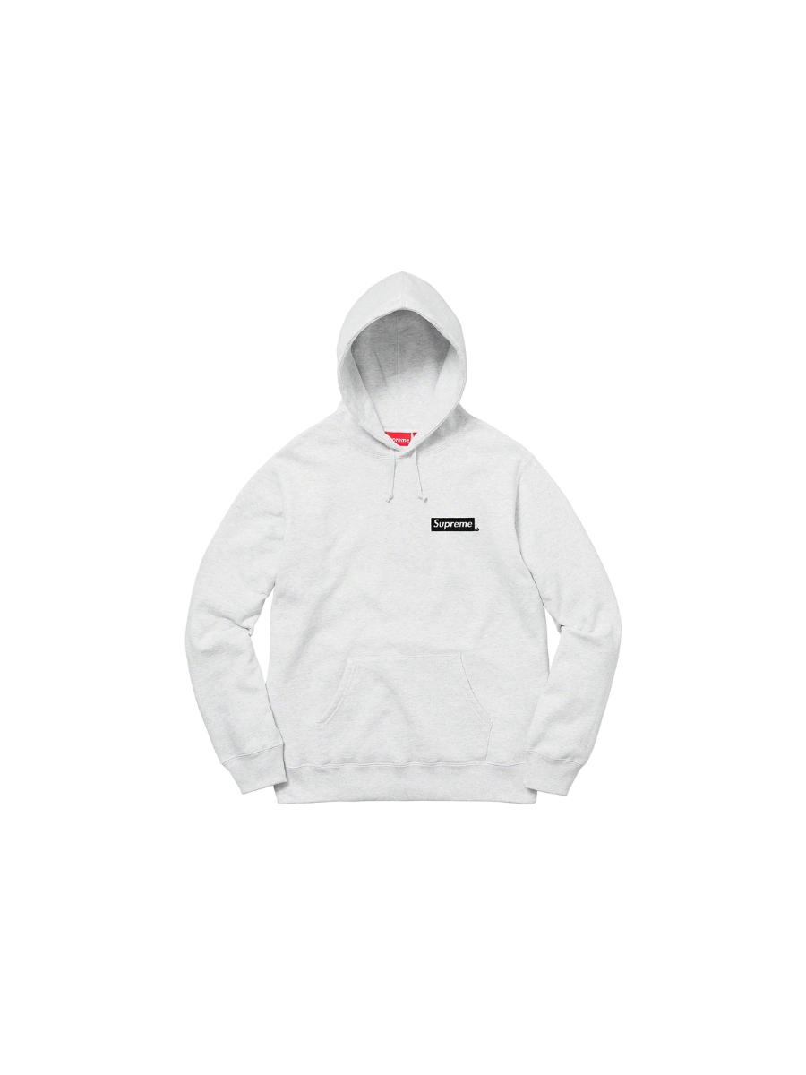 Supreme Stop Crying Hooded Sweatshirt Ash Grey