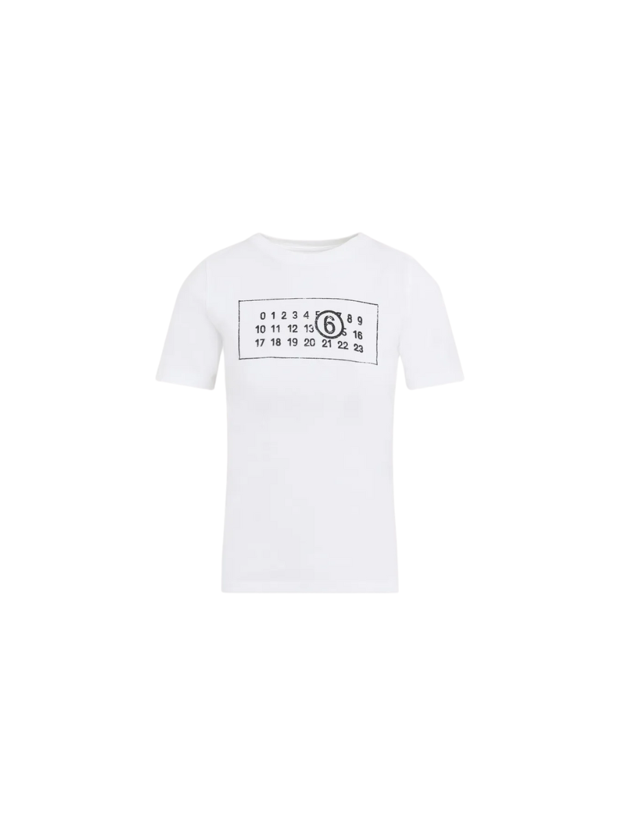 MM6 Maison Margiela Cotton Jersey Numeric T-Shirt