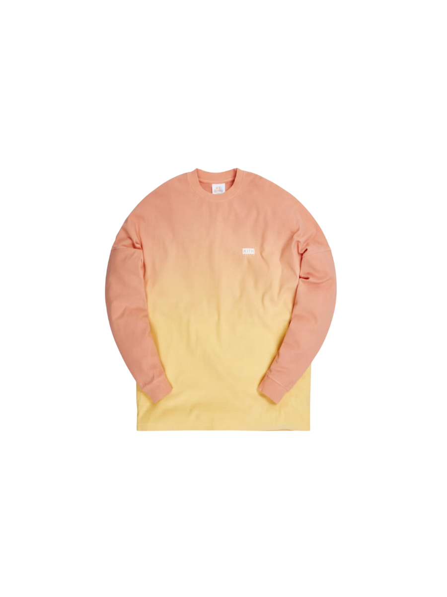 Kith for Lucky Charms Dip Dye L/S T-shirt Orange/Yellow