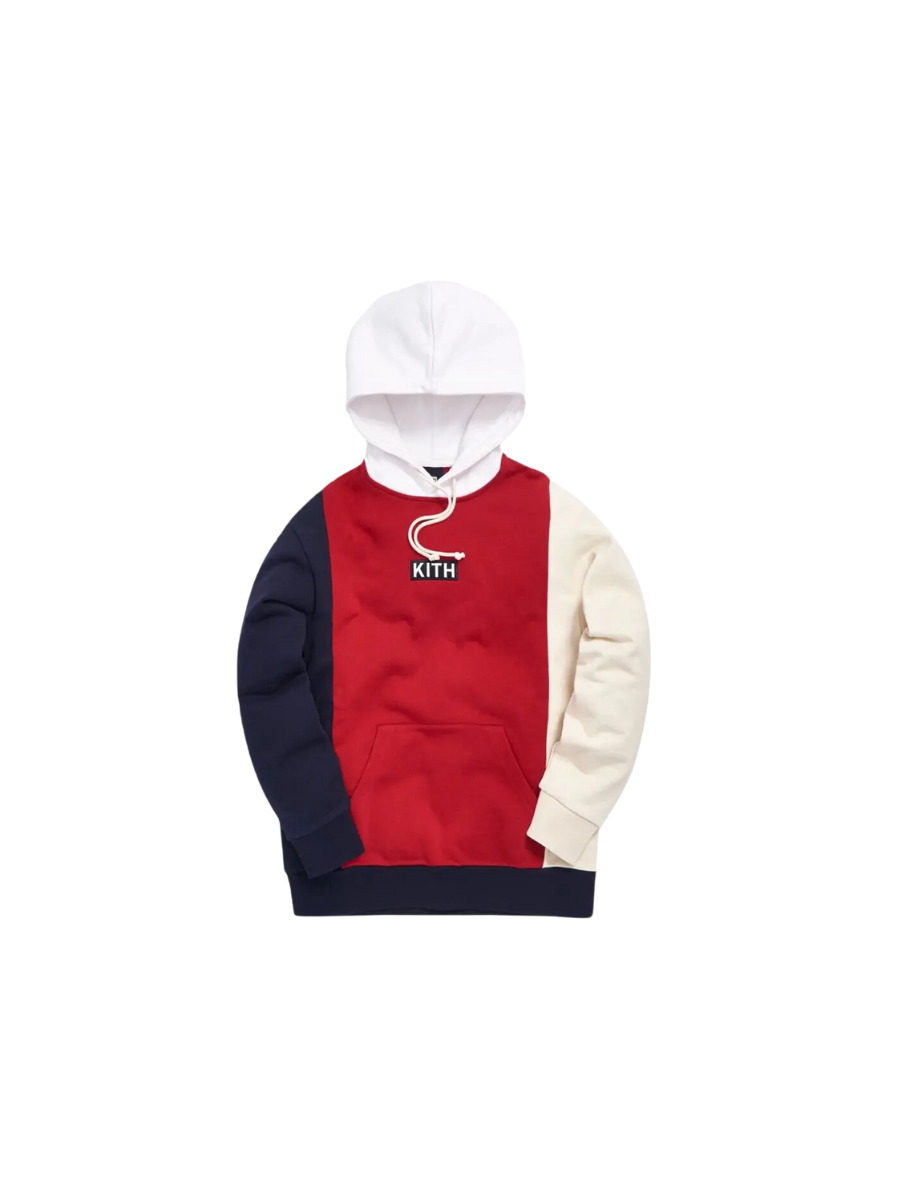 Kith x Highsnobiety Color Blocked Rugby Hoodie