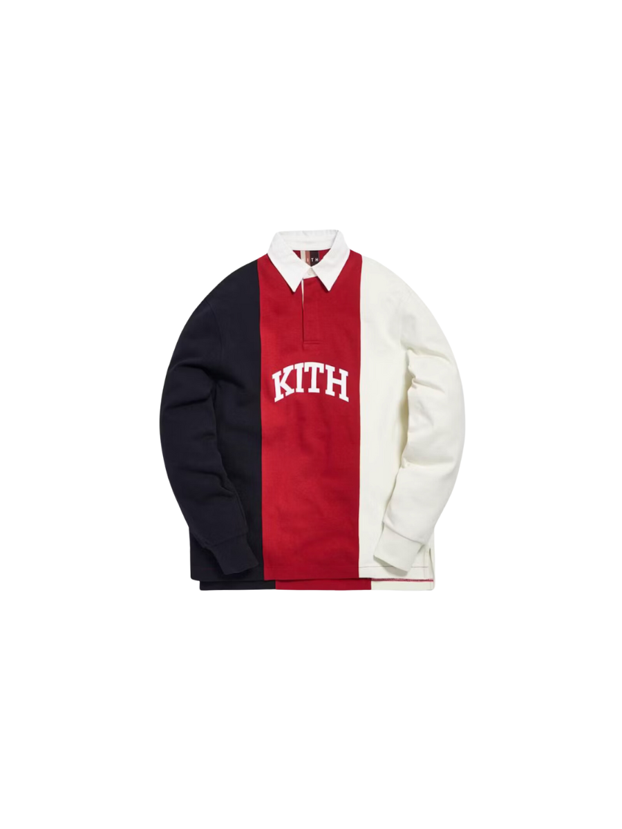 Kith Colorblock Rugby Jersey Red/Multi