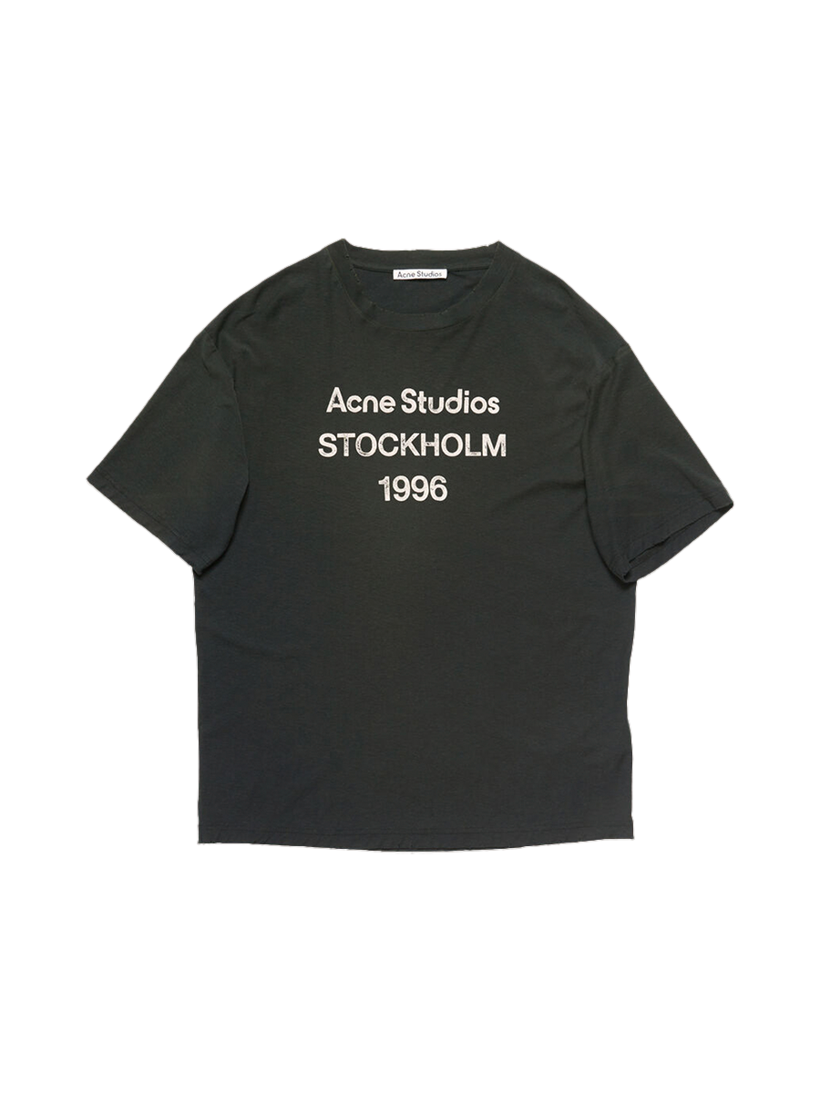 Acne Studios 1996 Logo Tee Faded Black