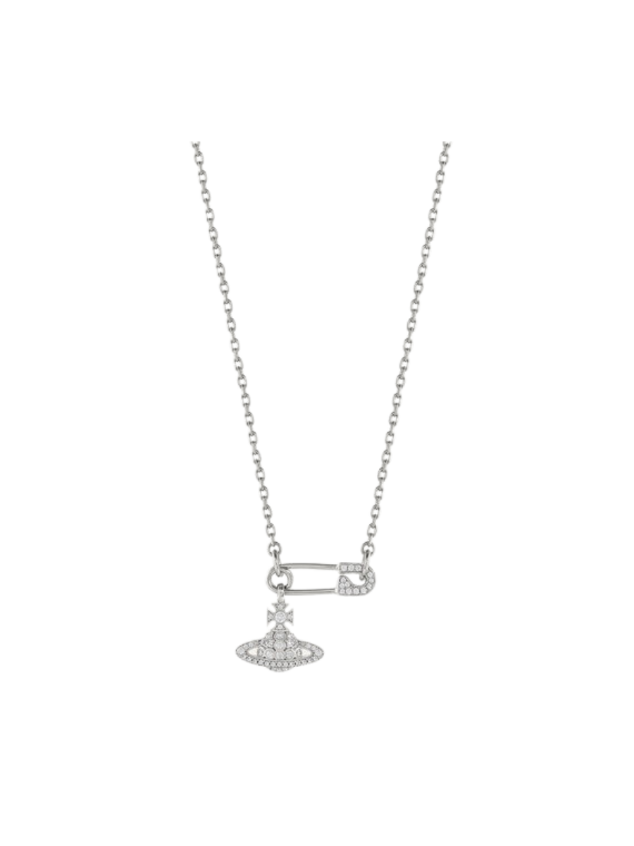 Vivienne Westwood Lucrece Pendant Necklace Platinum