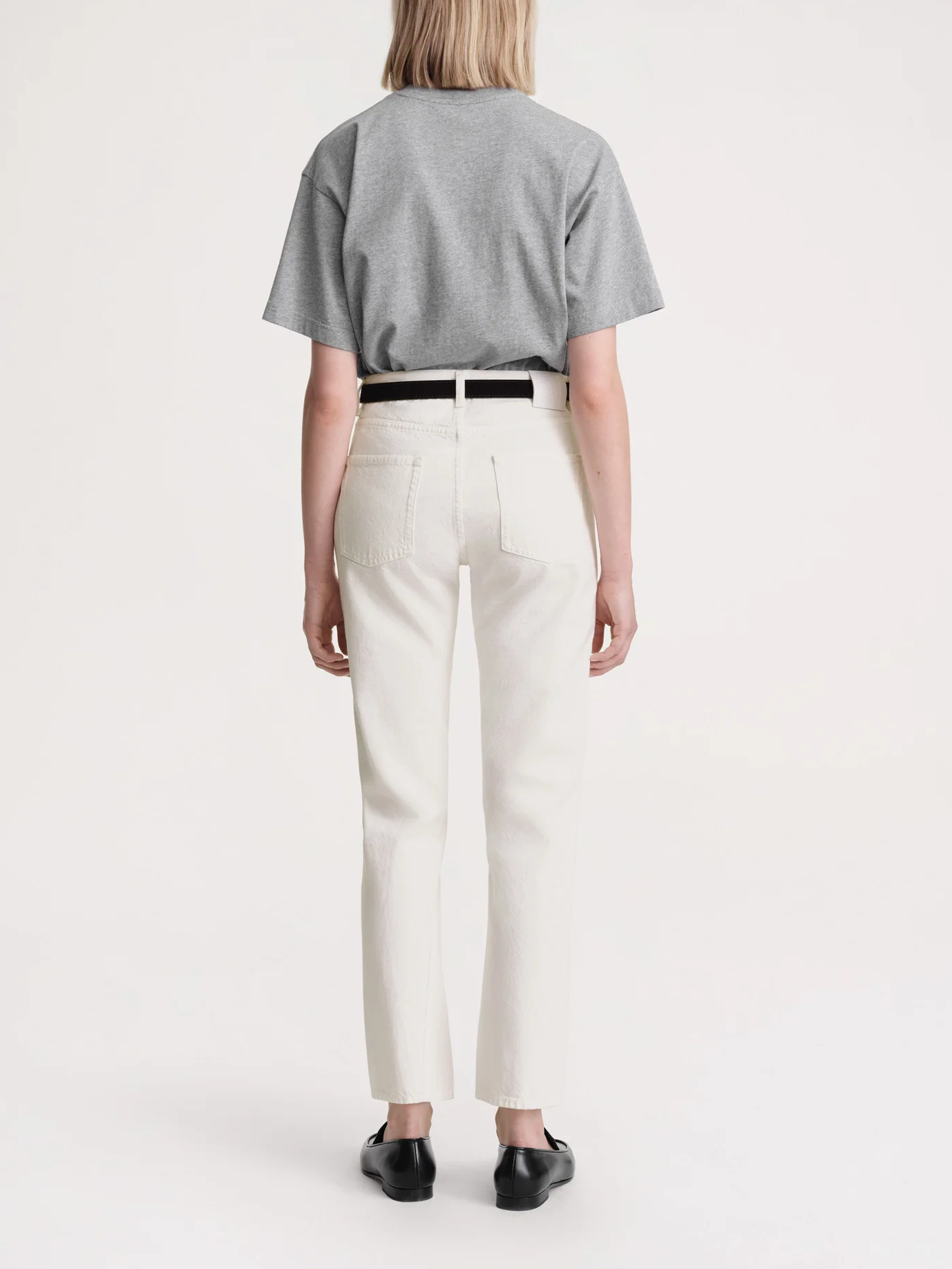 Toteme Draped Jeans - White