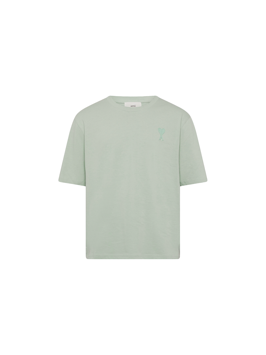 AMI ADC T-shirt Aqua Blue