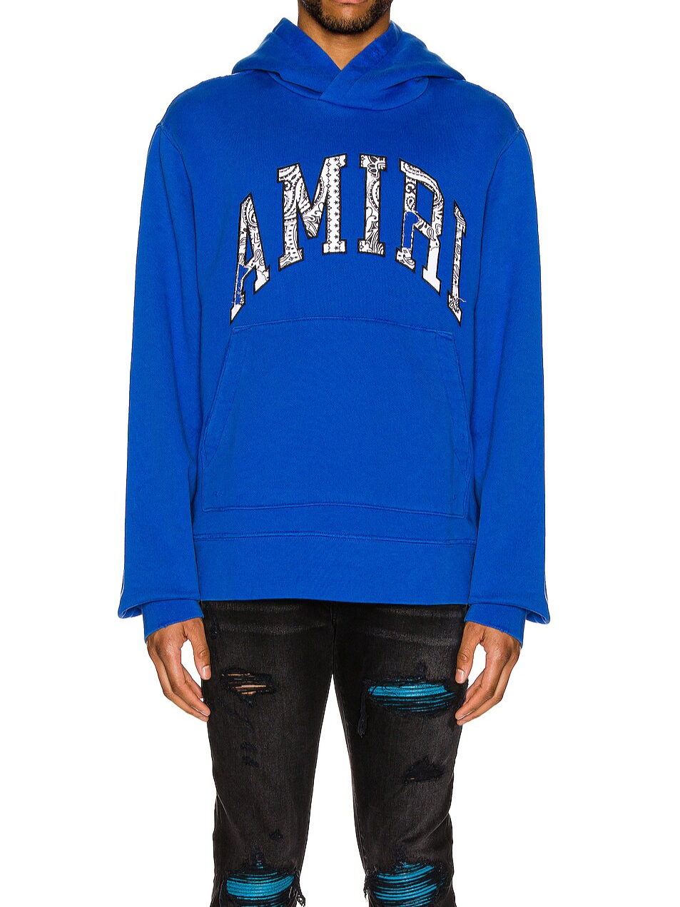 AMIRI Embroidered Bandana Hoodie