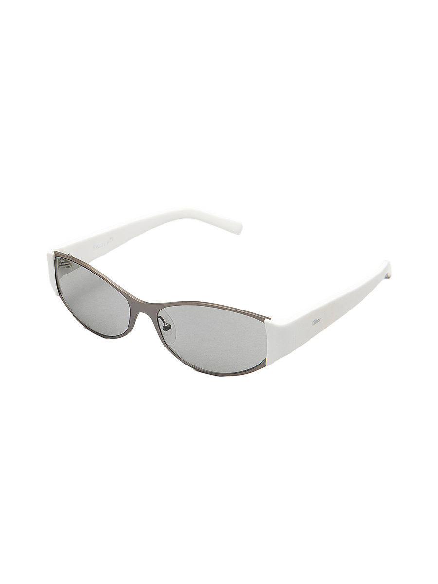 FAKEME Loon Sunglasses - WHT