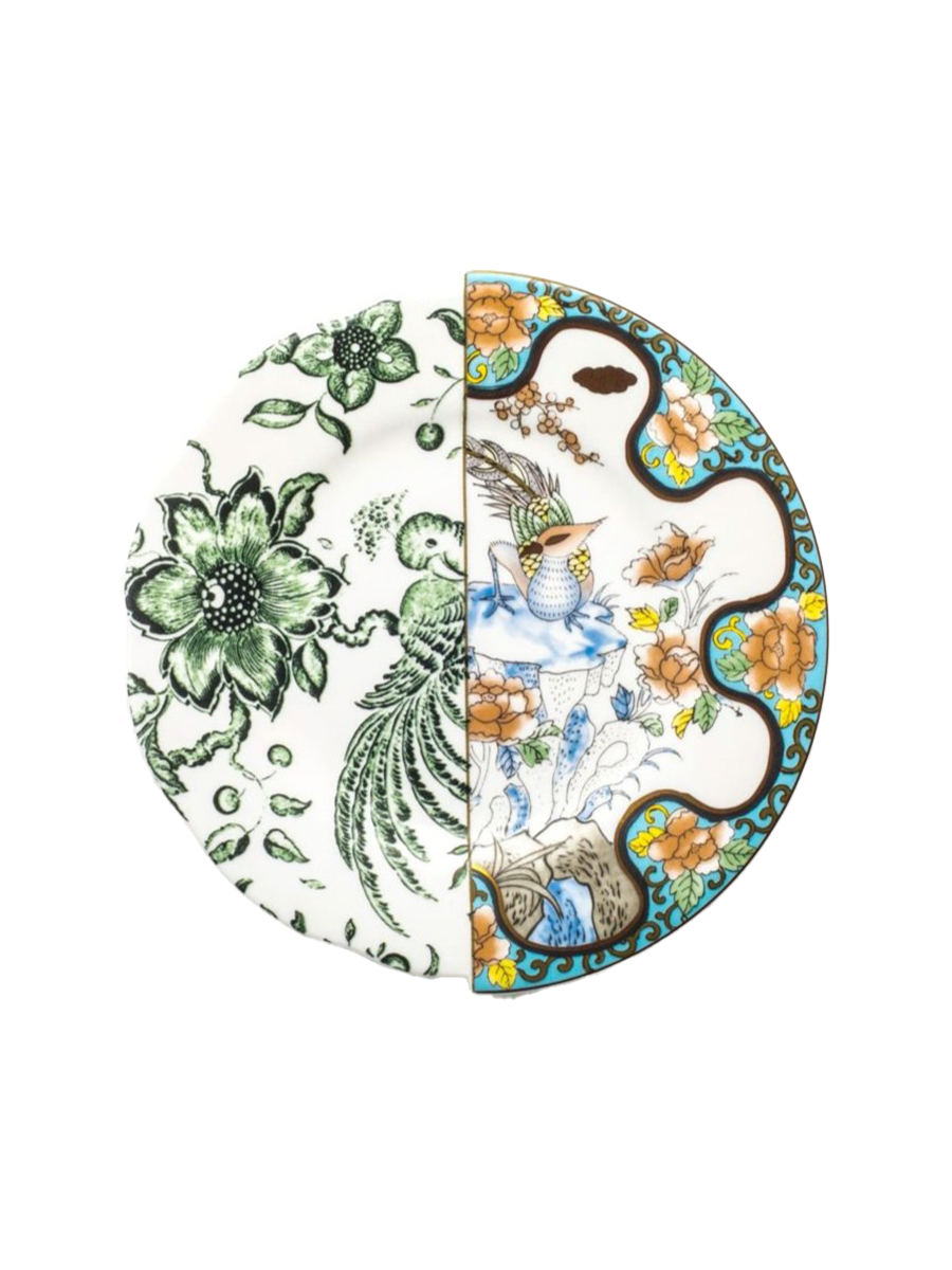 Seletti Bone China Patchwork Dinner Plate “ZOE”