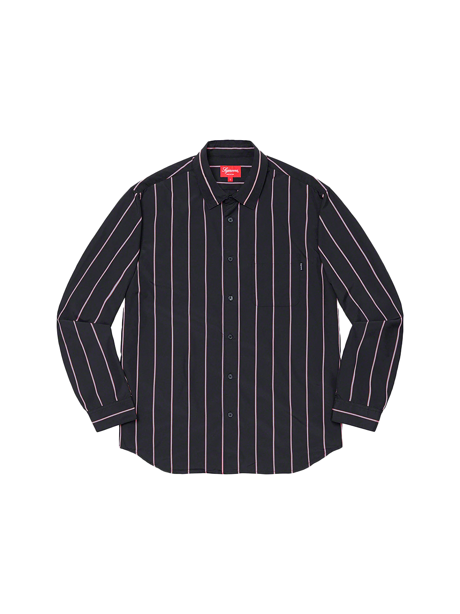 Supreme Stripe Shirt Black