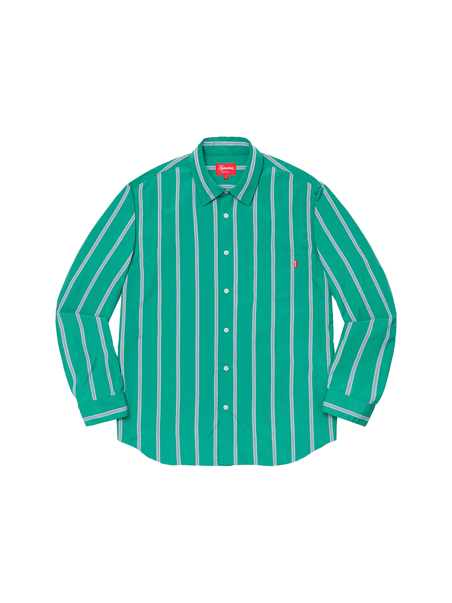 Supreme Stripe Shirt Teal