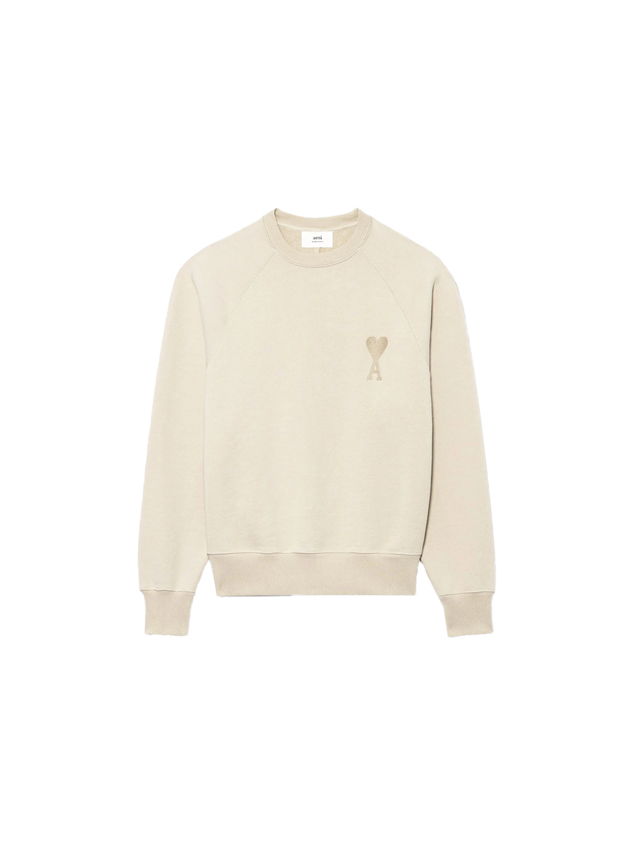 AMI ADC Crewneck Yellow Sweatshirt