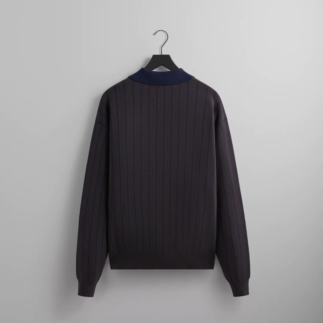 KITH 101 Knitted POLO Shirt Cedar Color