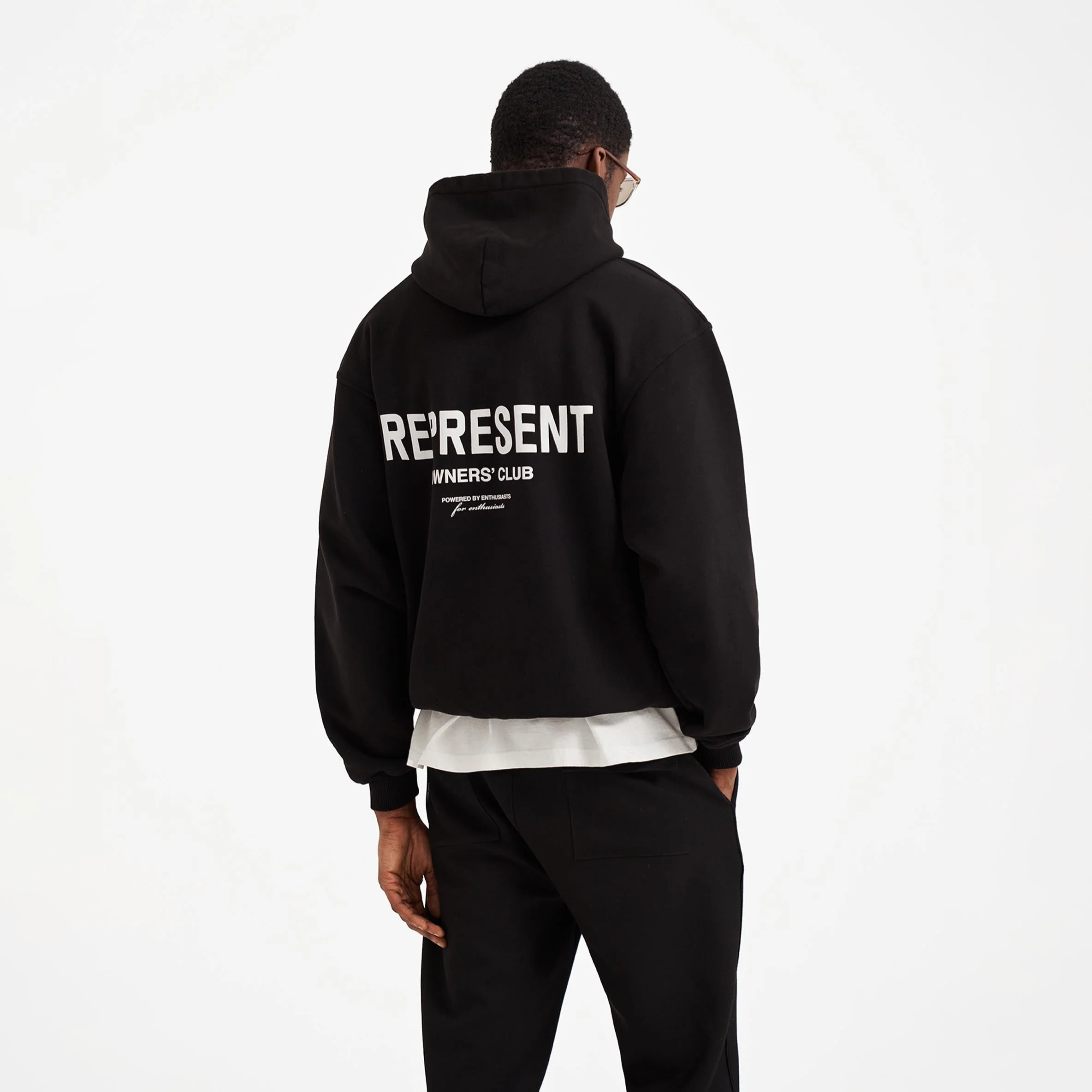 REPRESENT Owners Club Hoodie - Black